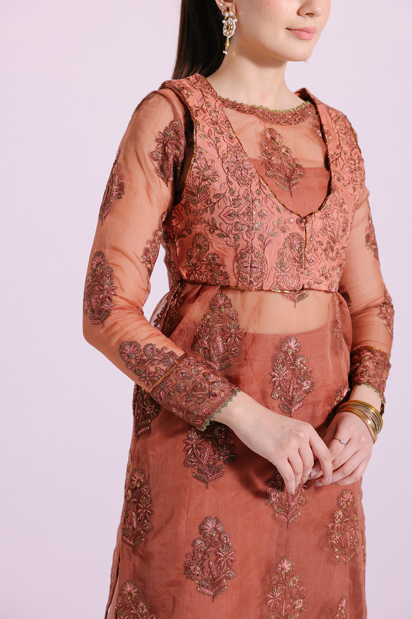 EMBROIDERED SUIT (E0498/105/803)