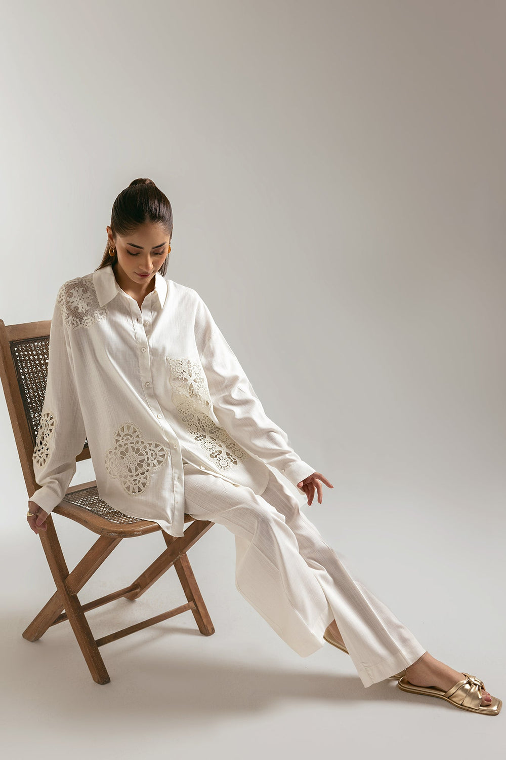 EMBROIDERED SUIT (E0613/106/001)