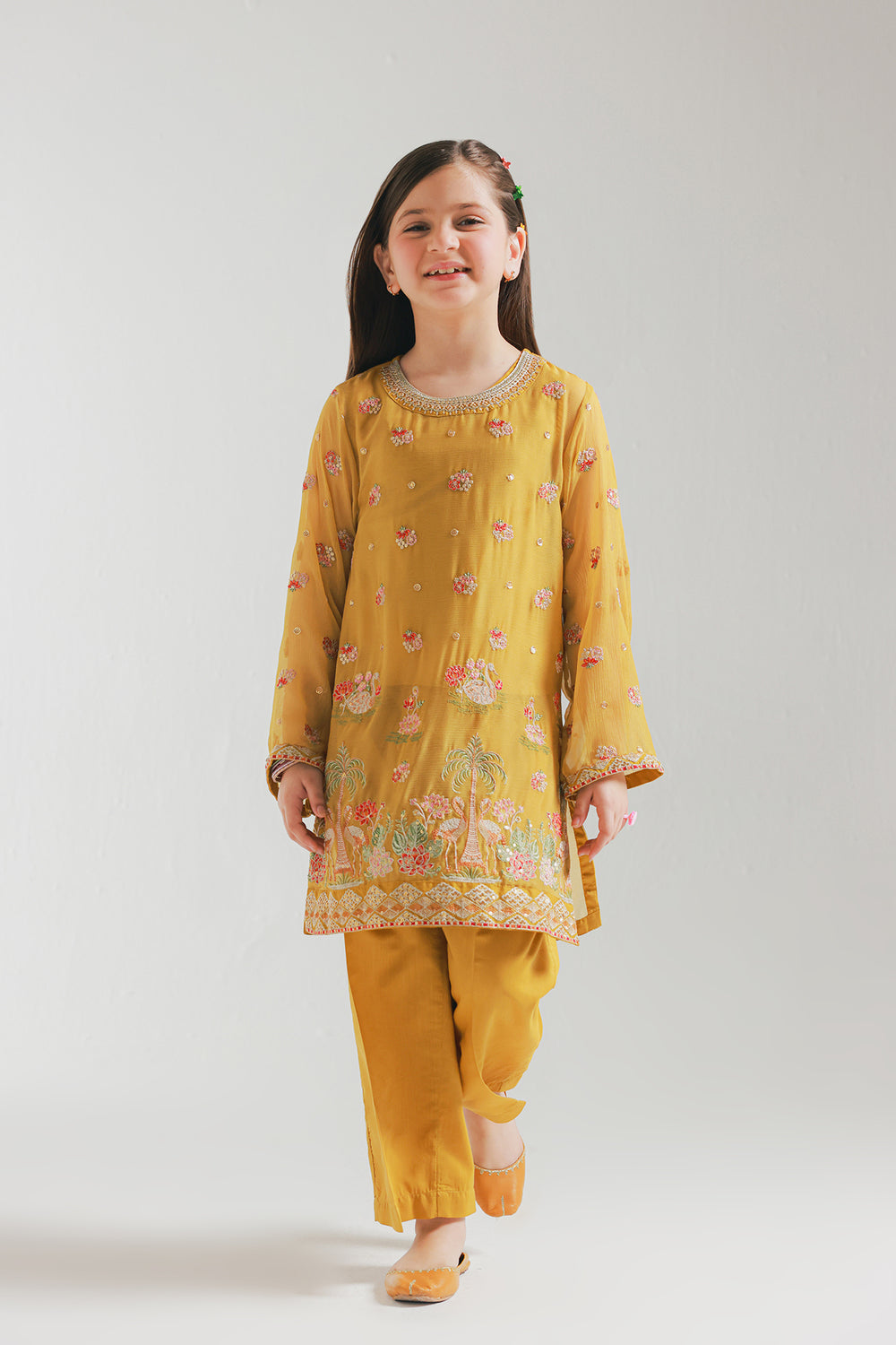 EMBROIDERED SUIT (E0638/404/103)