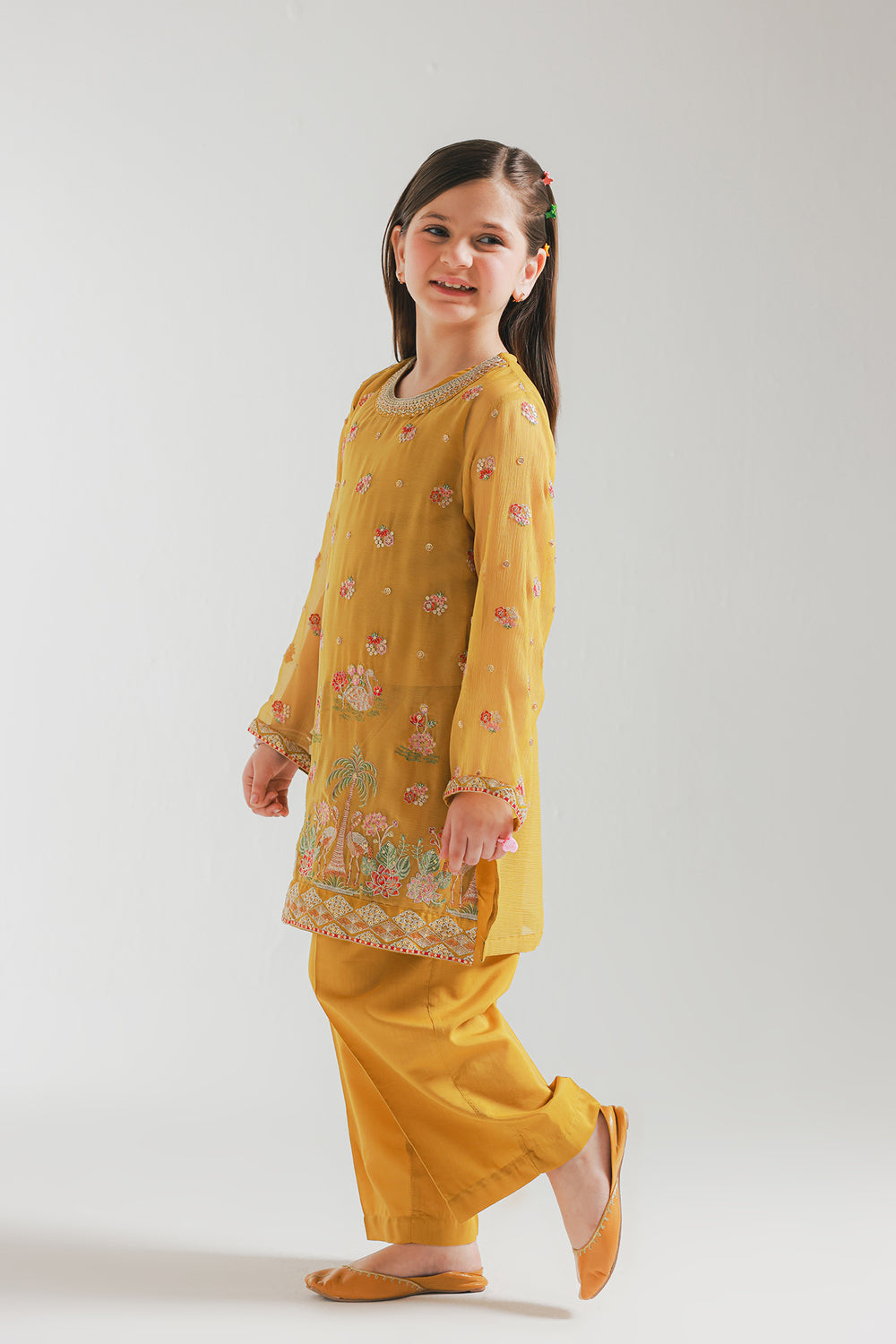 EMBROIDERED SUIT (E0638/404/103)