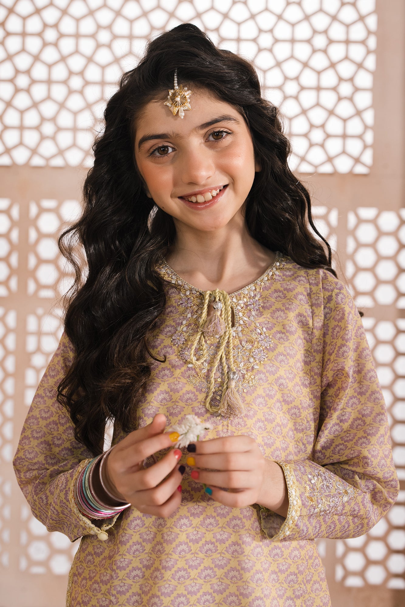 EMBROIDERED SUIT (E0641/404/125)