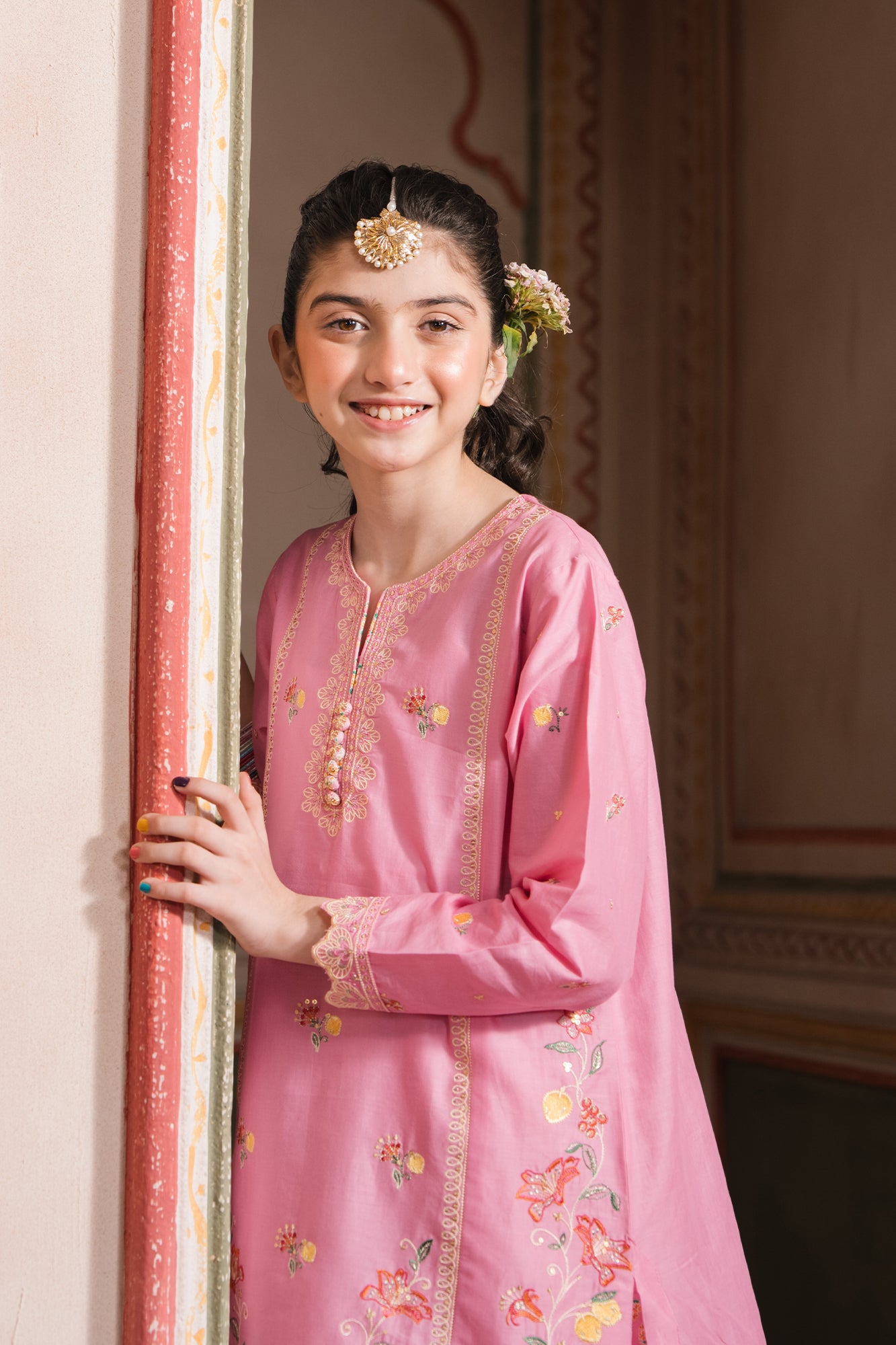 EMBROIDERED SUIT (E0651/404/412)