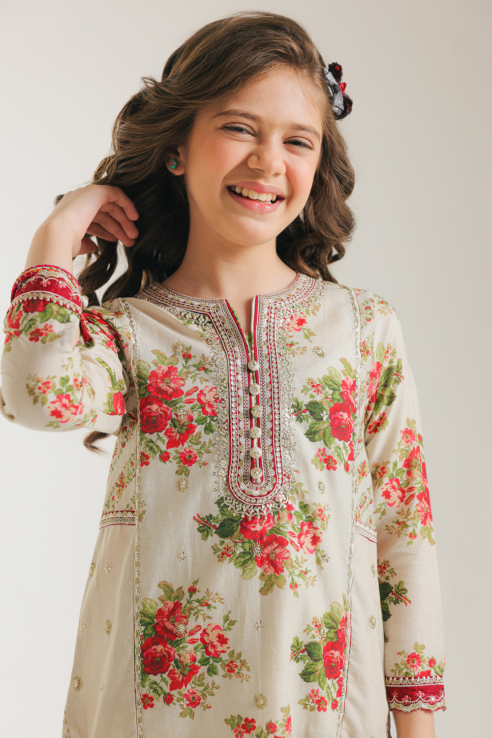 EMBROIDERED SUIT (E0665/404/006)