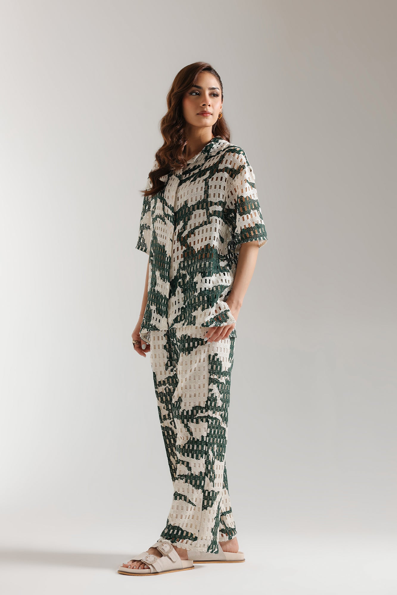 TEXTURED SUIT (E0671/116/708)