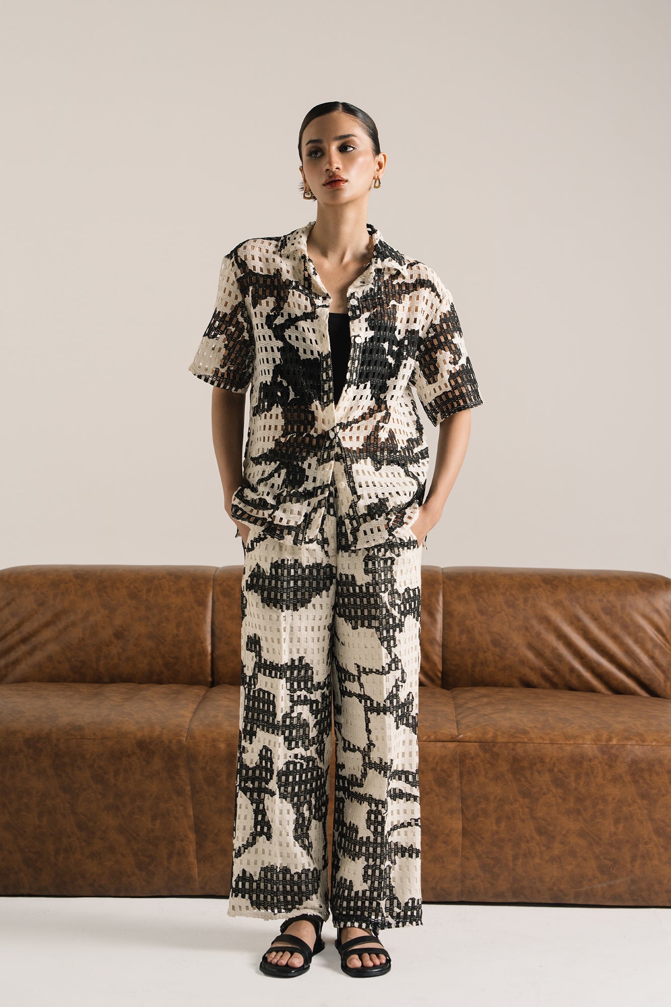 TEXTURED SUIT (E0671/116/901)