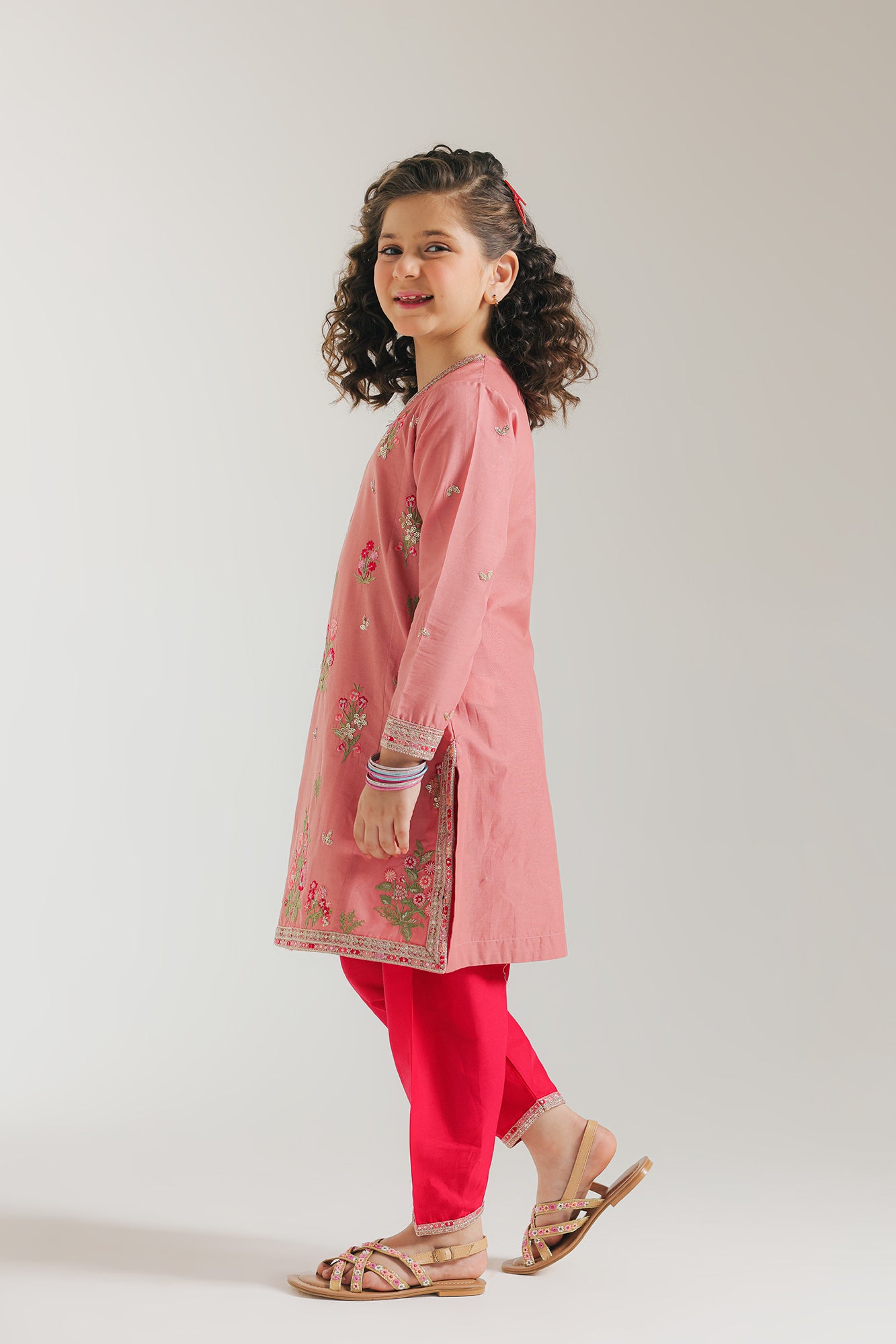 EMBROIDERED SUIT (E0672/404/313)