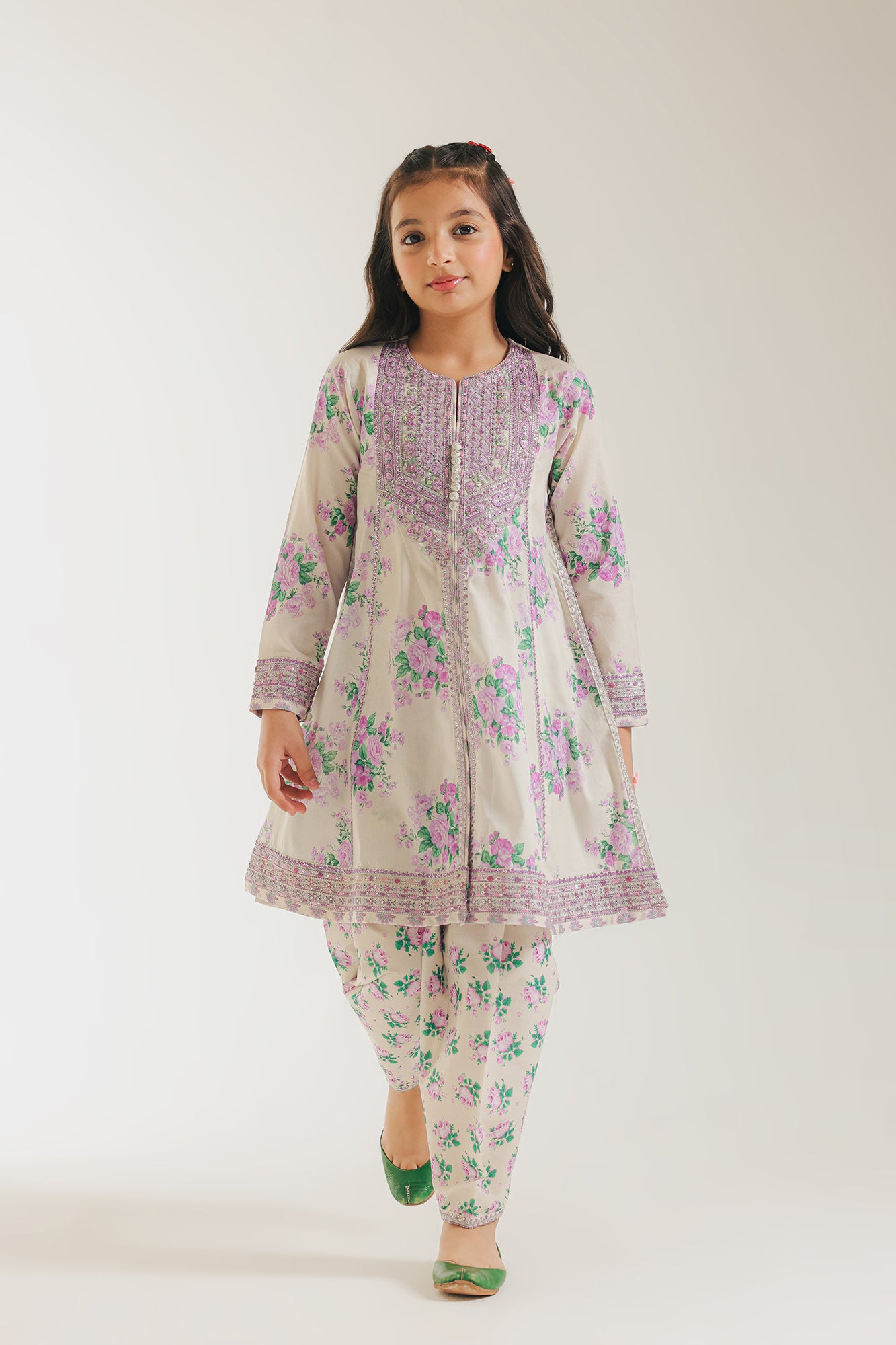 EMBROIDERED SUIT (E0683/404/002)