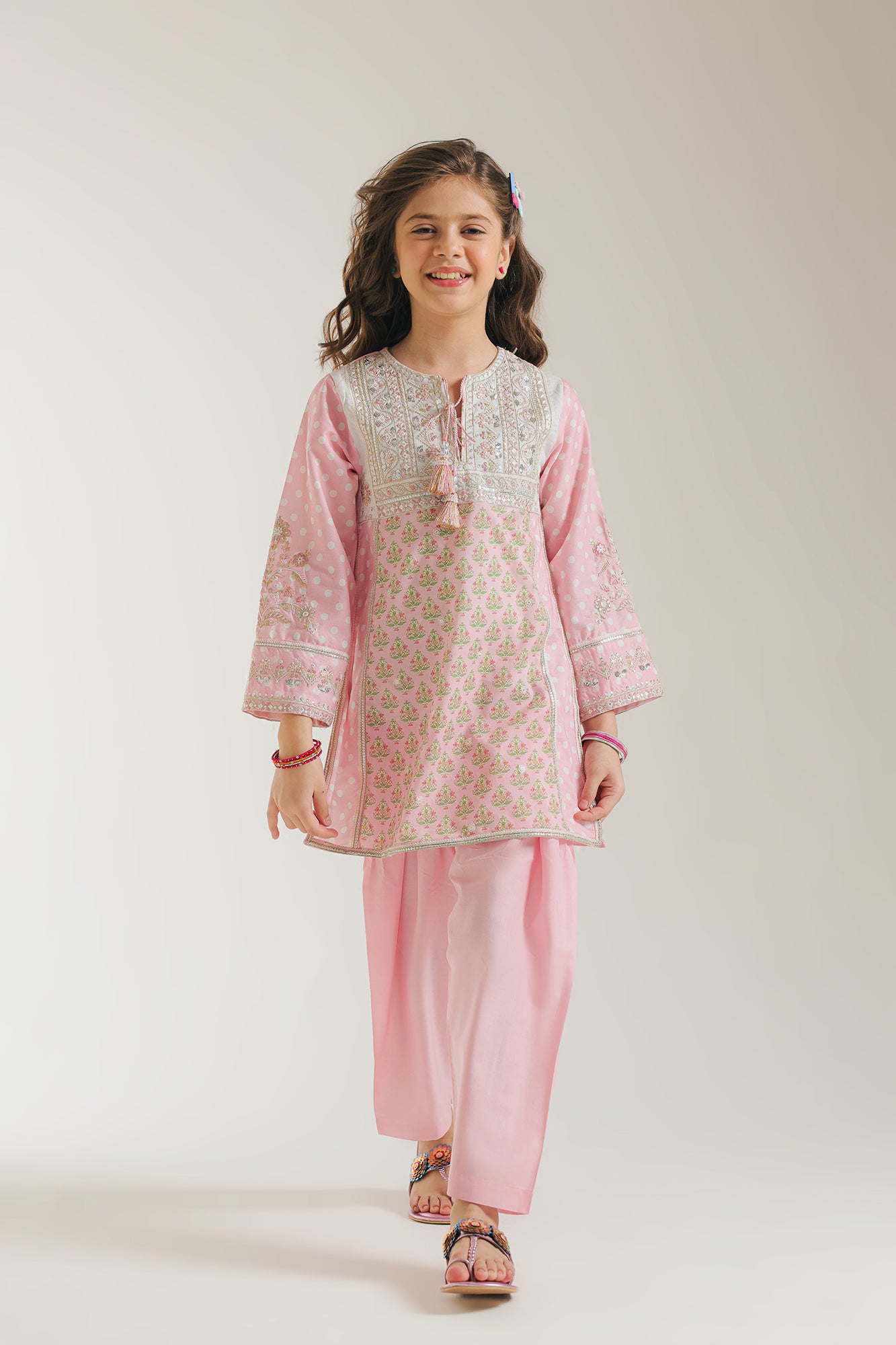 EMBROIDERED SUIT (E0684/404/316)