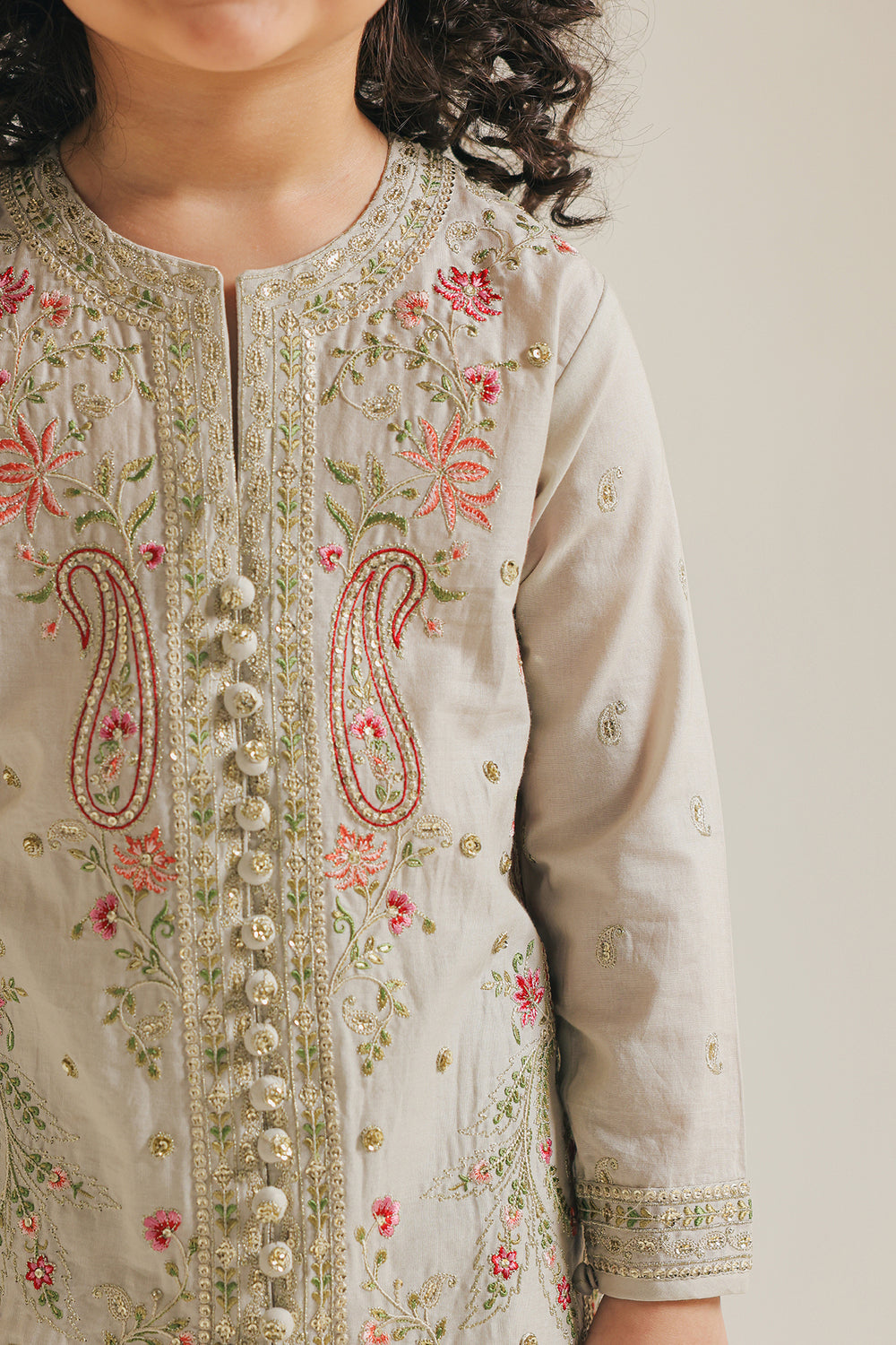 EMBROIDERED SUIT (E0696/404/817)