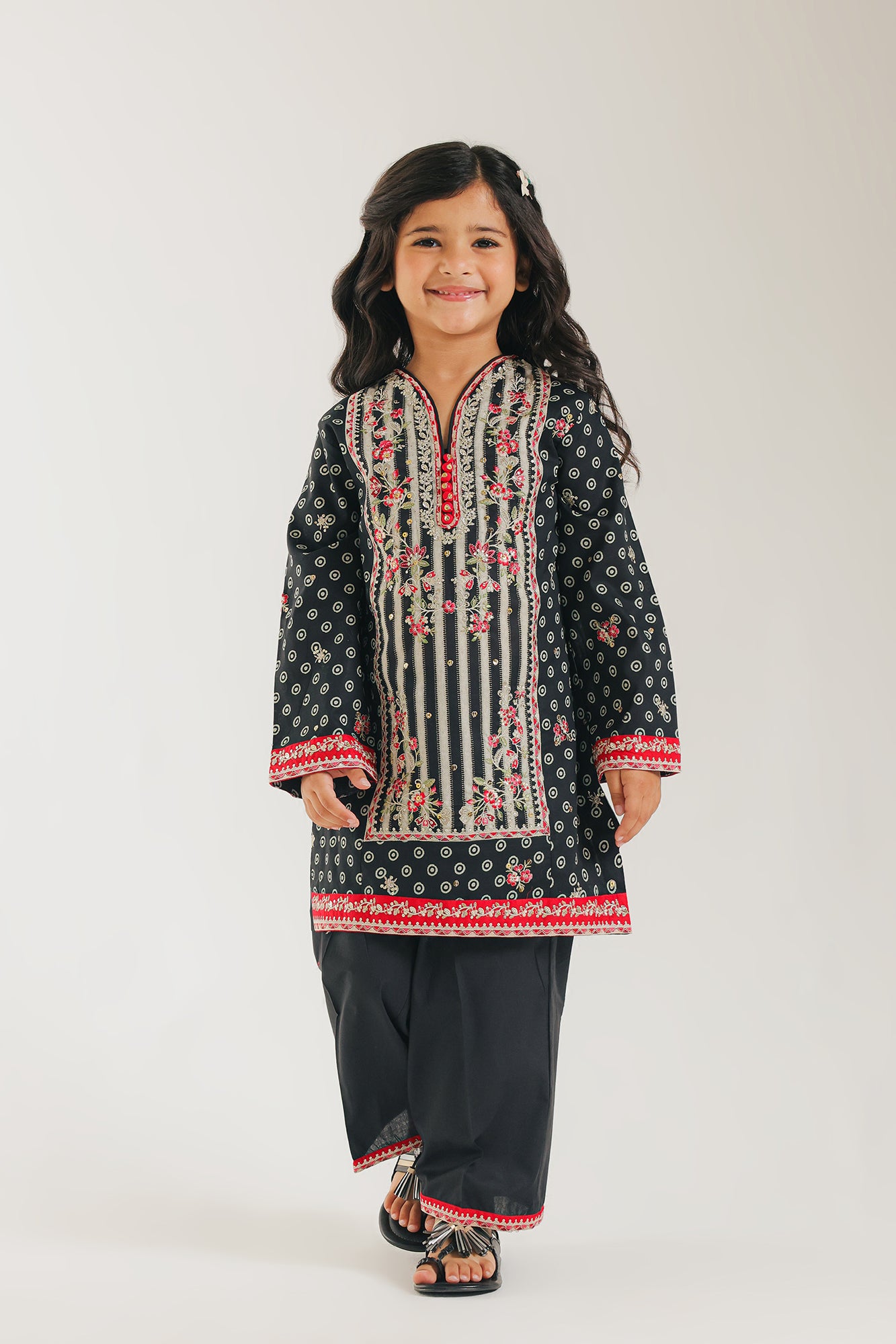 EMBROIDERED SUIT (E0706/404/901)