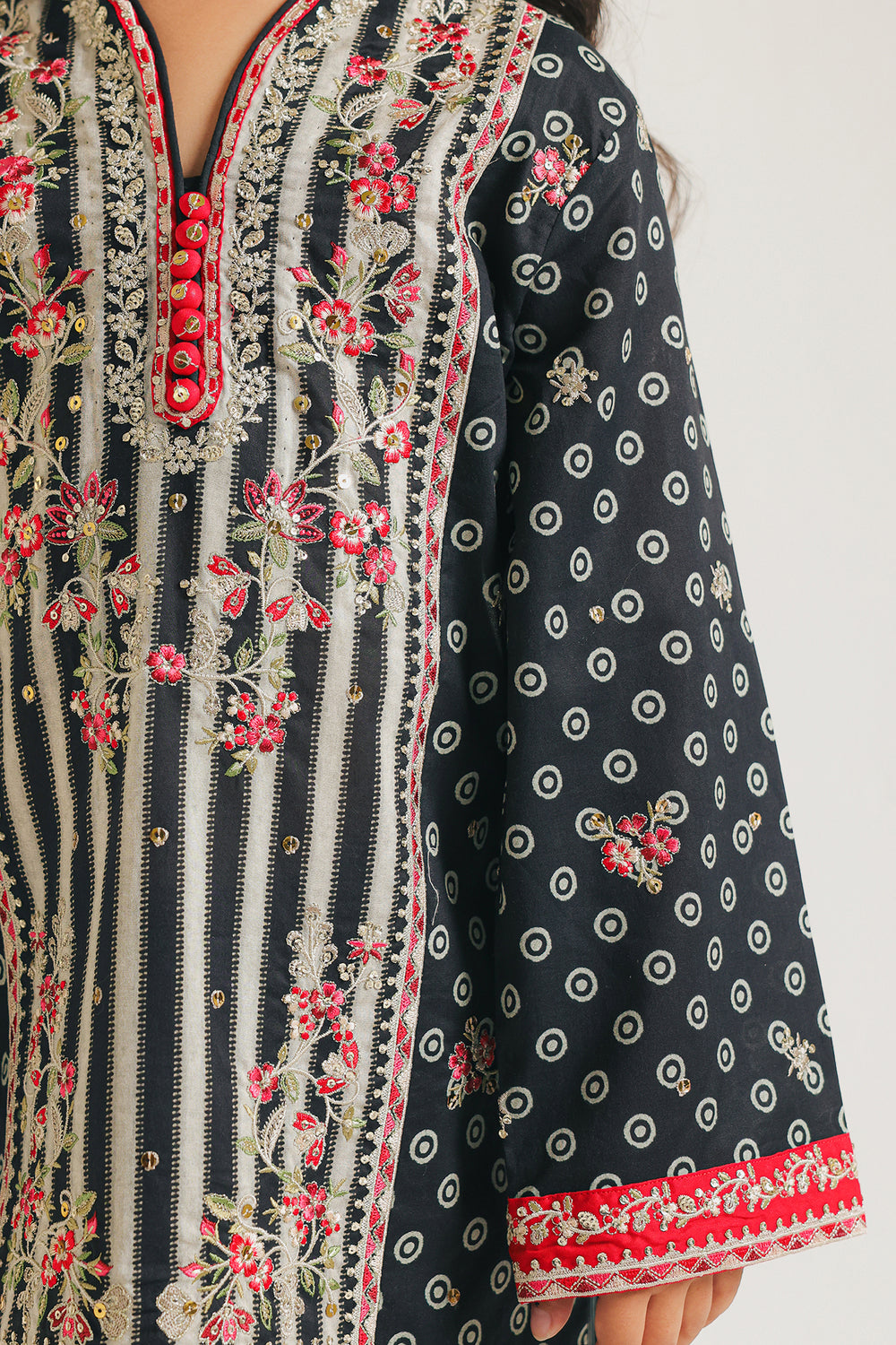 EMBROIDERED SUIT (E0706/404/901)