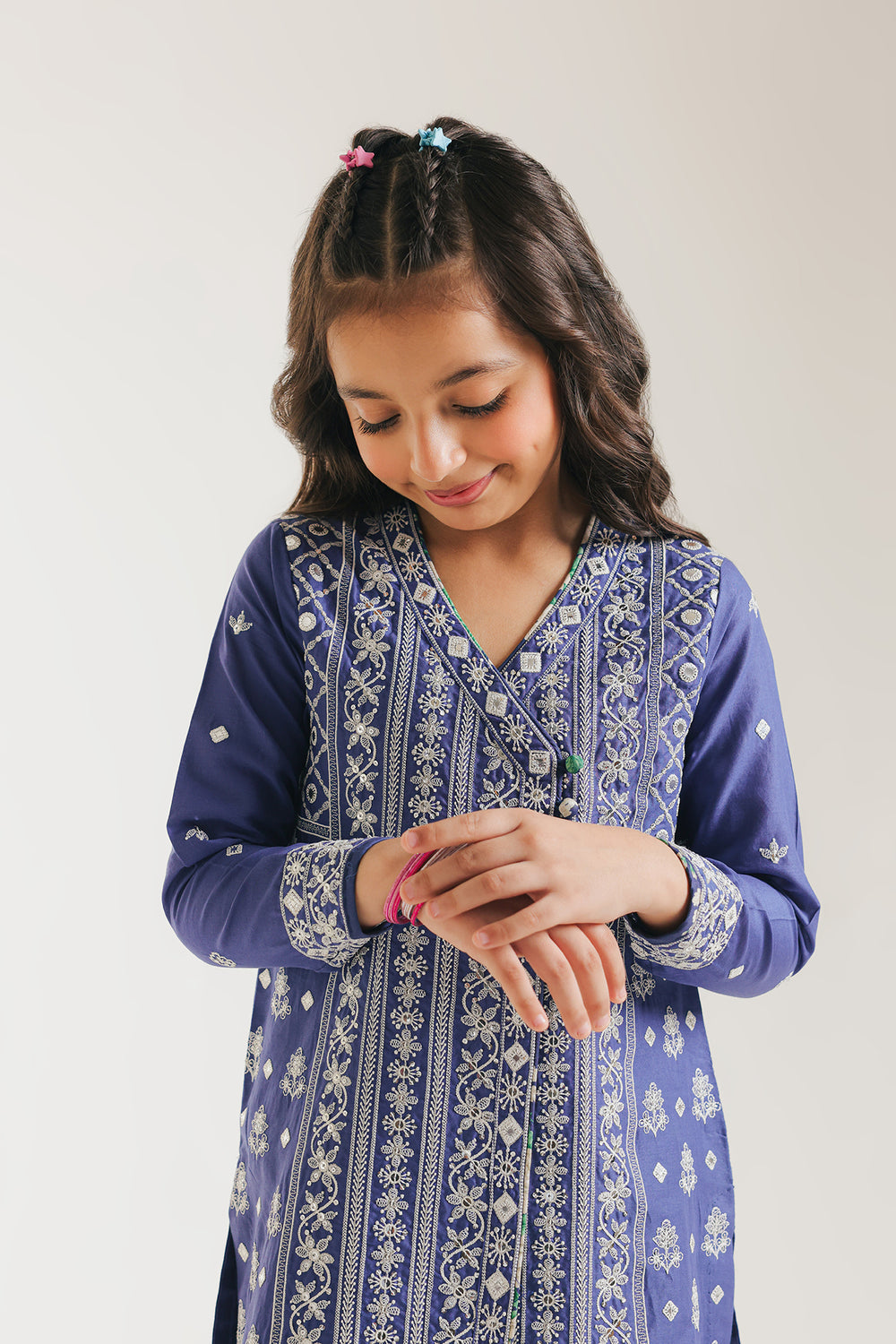 EMBROIDERED SUIT (E0707/404/622)