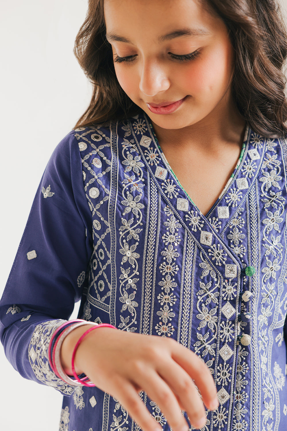 EMBROIDERED SUIT (E0707/404/622)