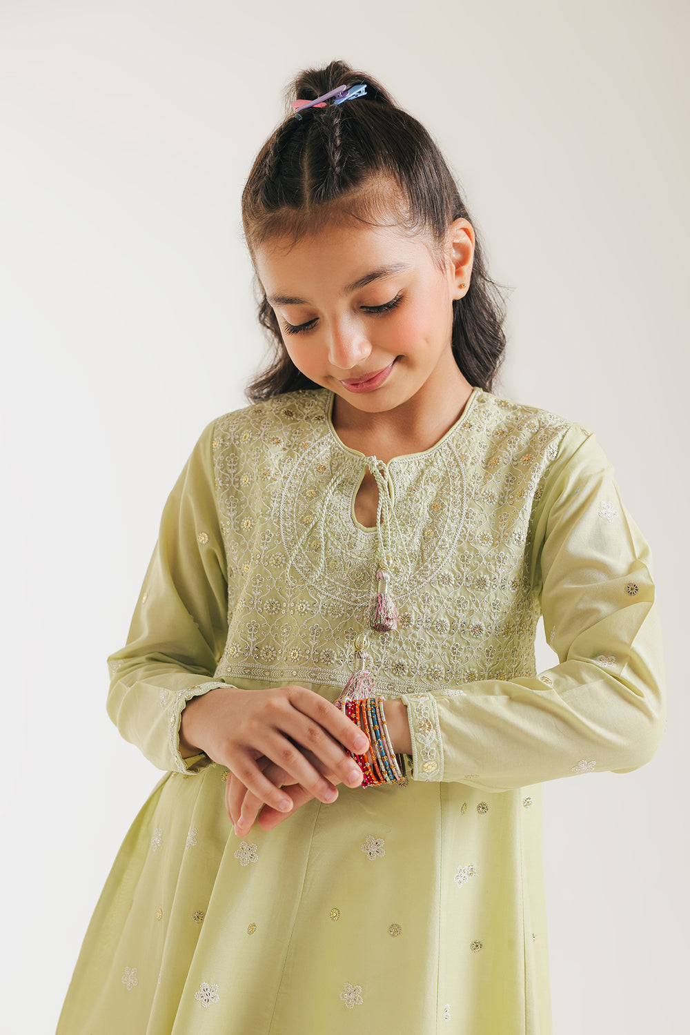 EMBROIDERED PISHWAS (E0714/404/130)