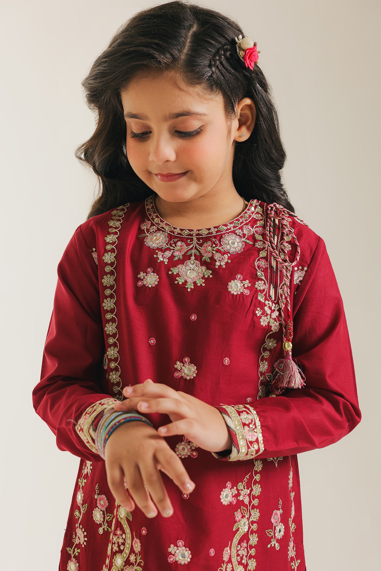 EMBROIDERED SUIT (E404/416/0717)