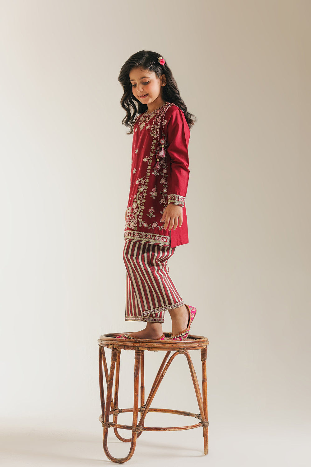 EMBROIDERED SUIT (E404/416/0717)