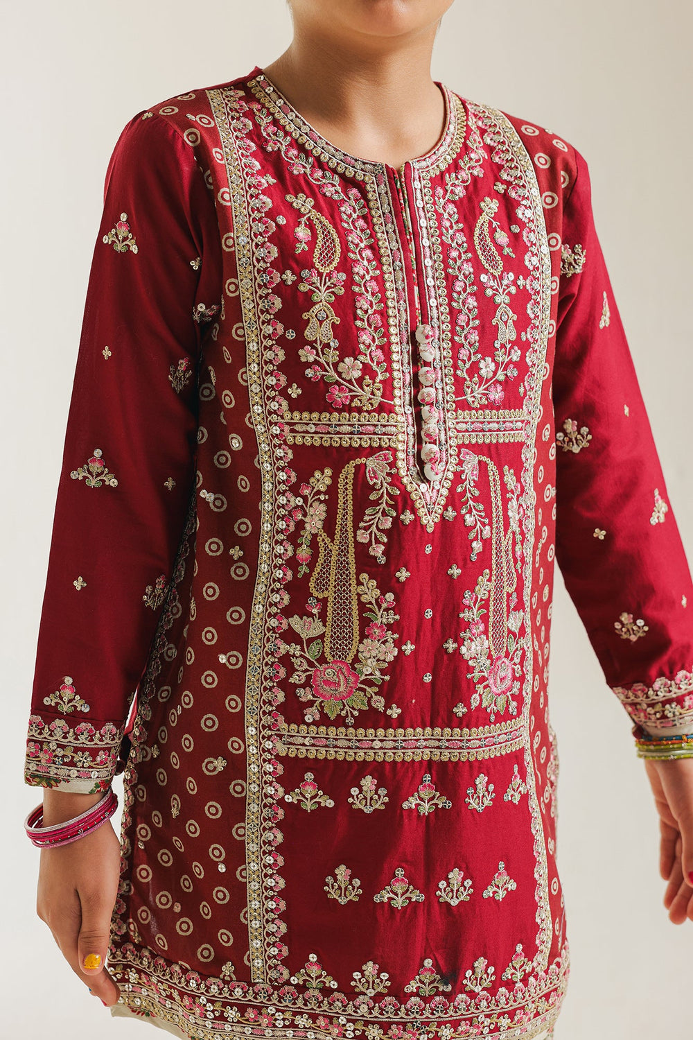 EMBROIDERED SUIT (E404/415/0718)
