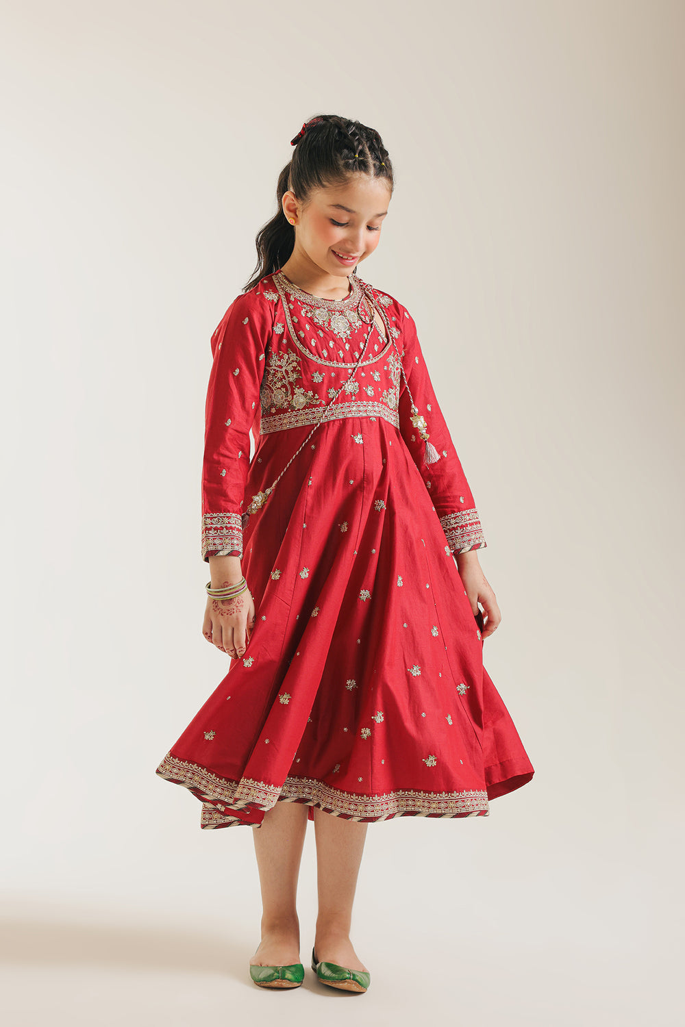 EMBROIDERED PISHWAS (E404/415/0723)