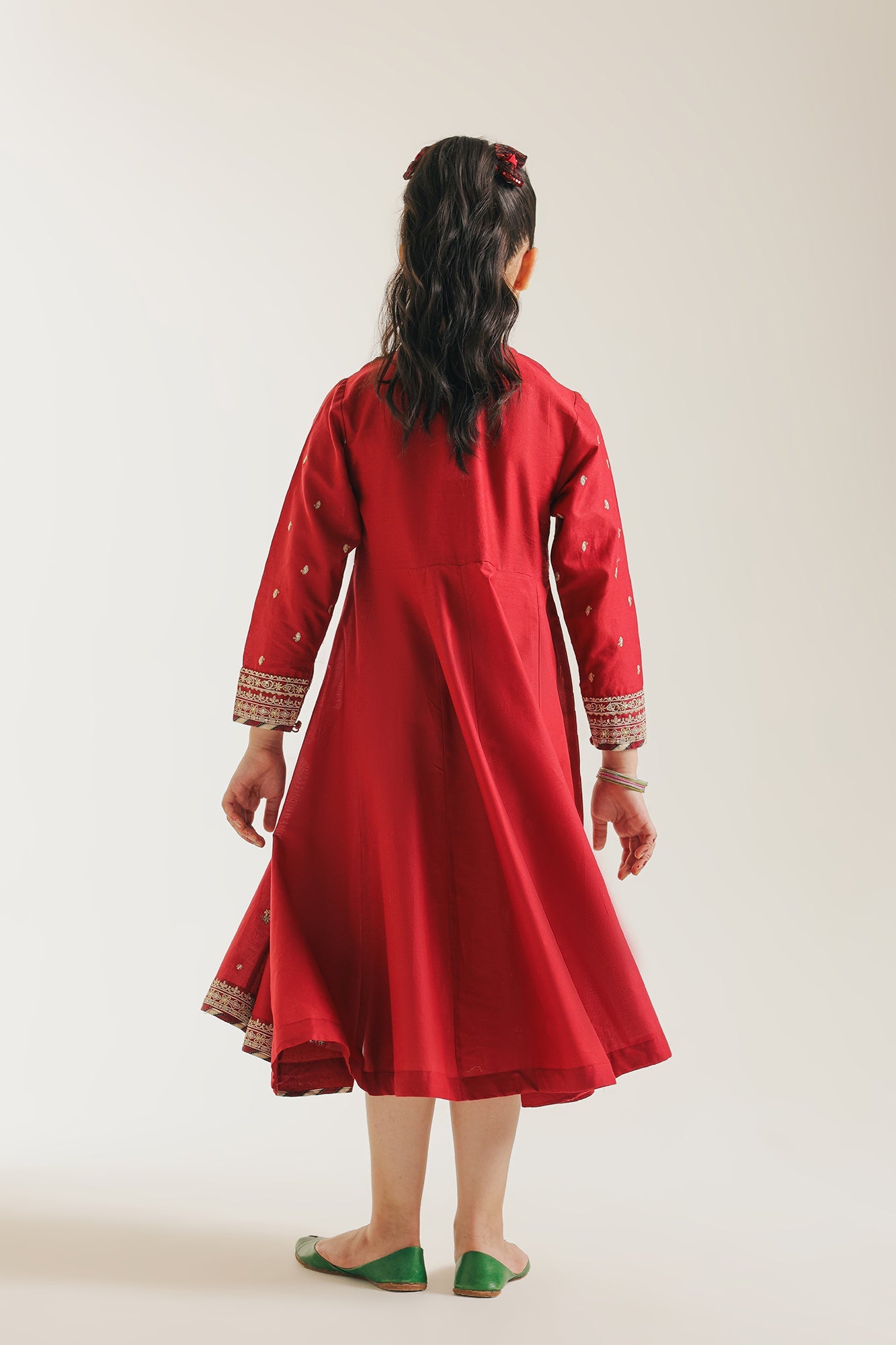 EMBROIDERED PISHWAS (E404/415/0723)