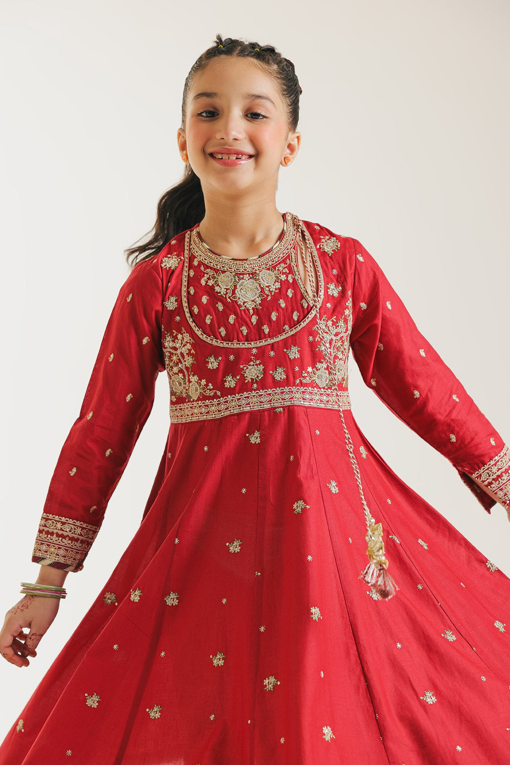 EMBROIDERED PISHWAS (E404/415/0723)