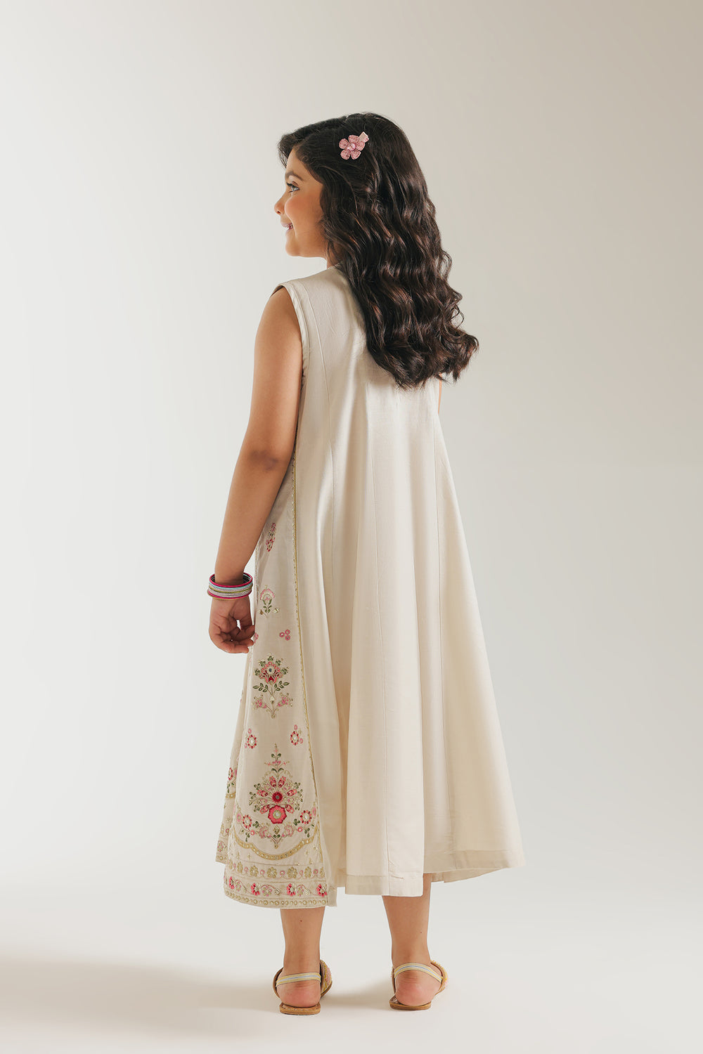 EMBROIDERED DRESS (E404/006/0727)