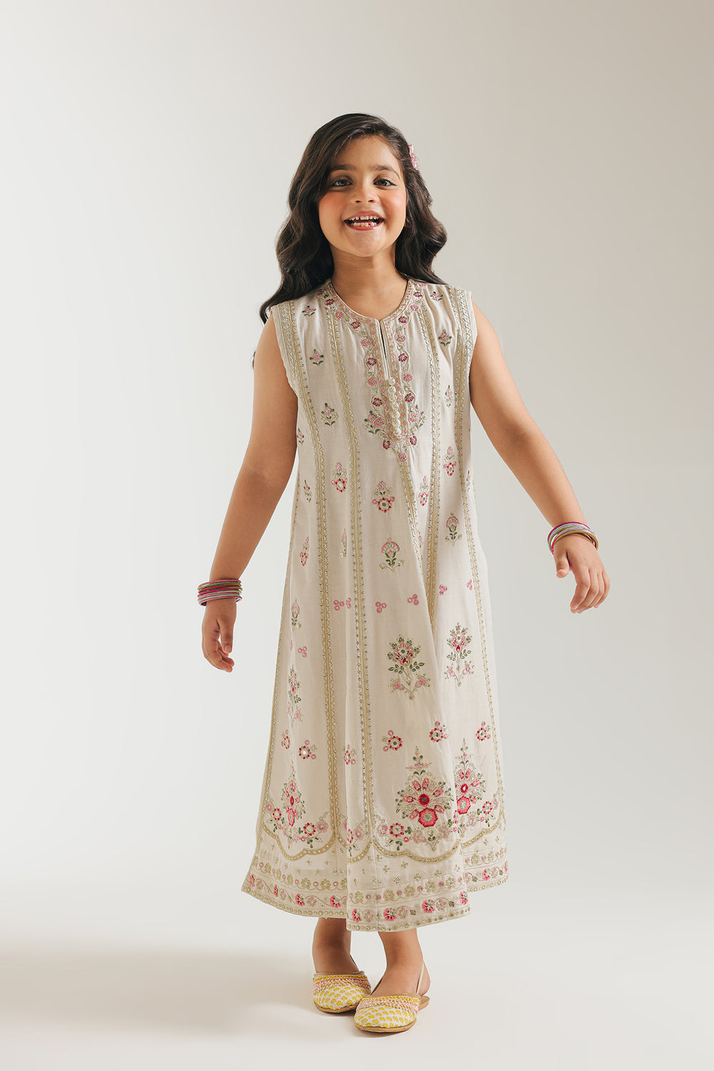 EMBROIDERED DRESS (E404/006/0727)