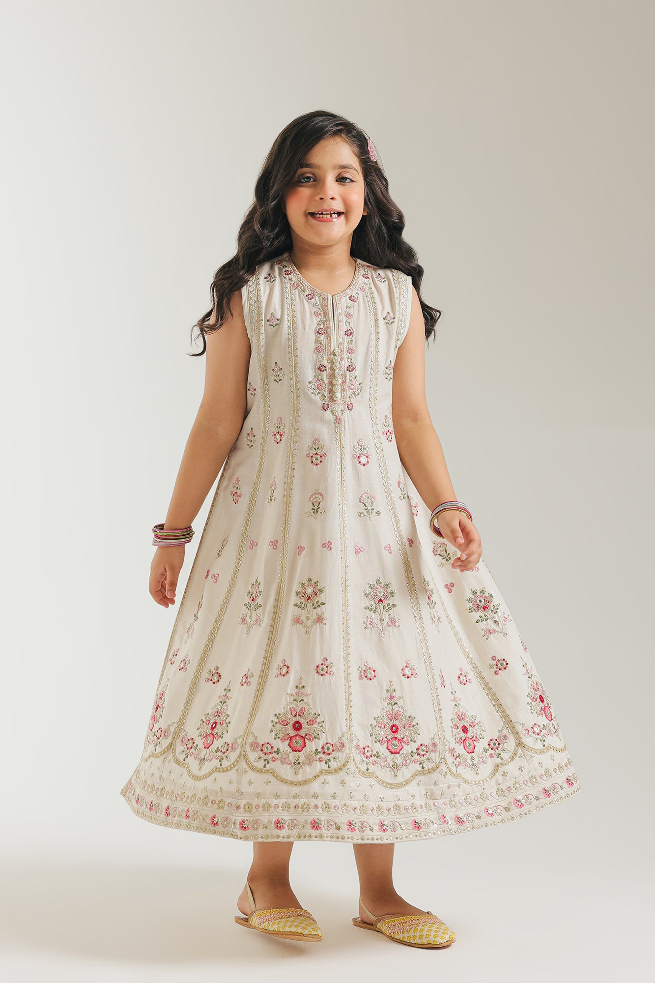 EMBROIDERED DRESS (E404/006/0727)