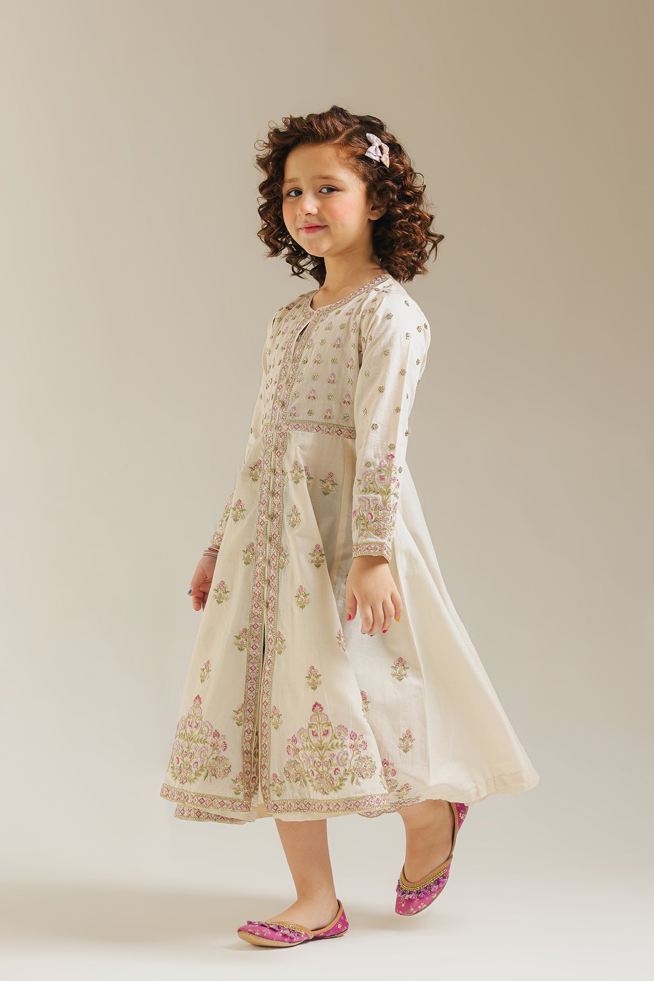 EMBROIDERED DRESS (E404/002/0732)