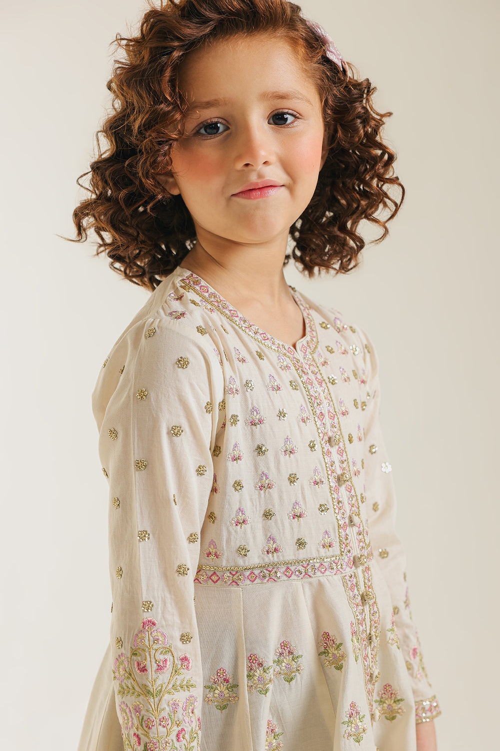 EMBROIDERED DRESS (E404/002/0732)