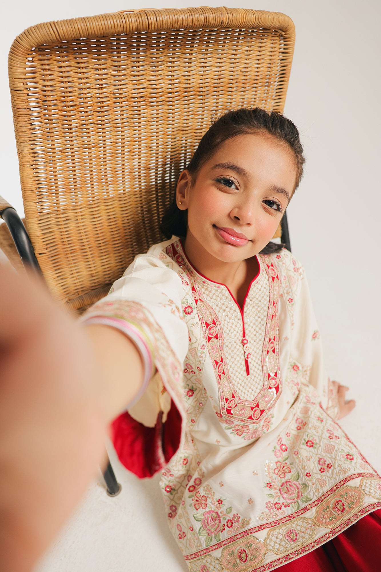 EMBROIDERED SUIT (E0815/404/002)