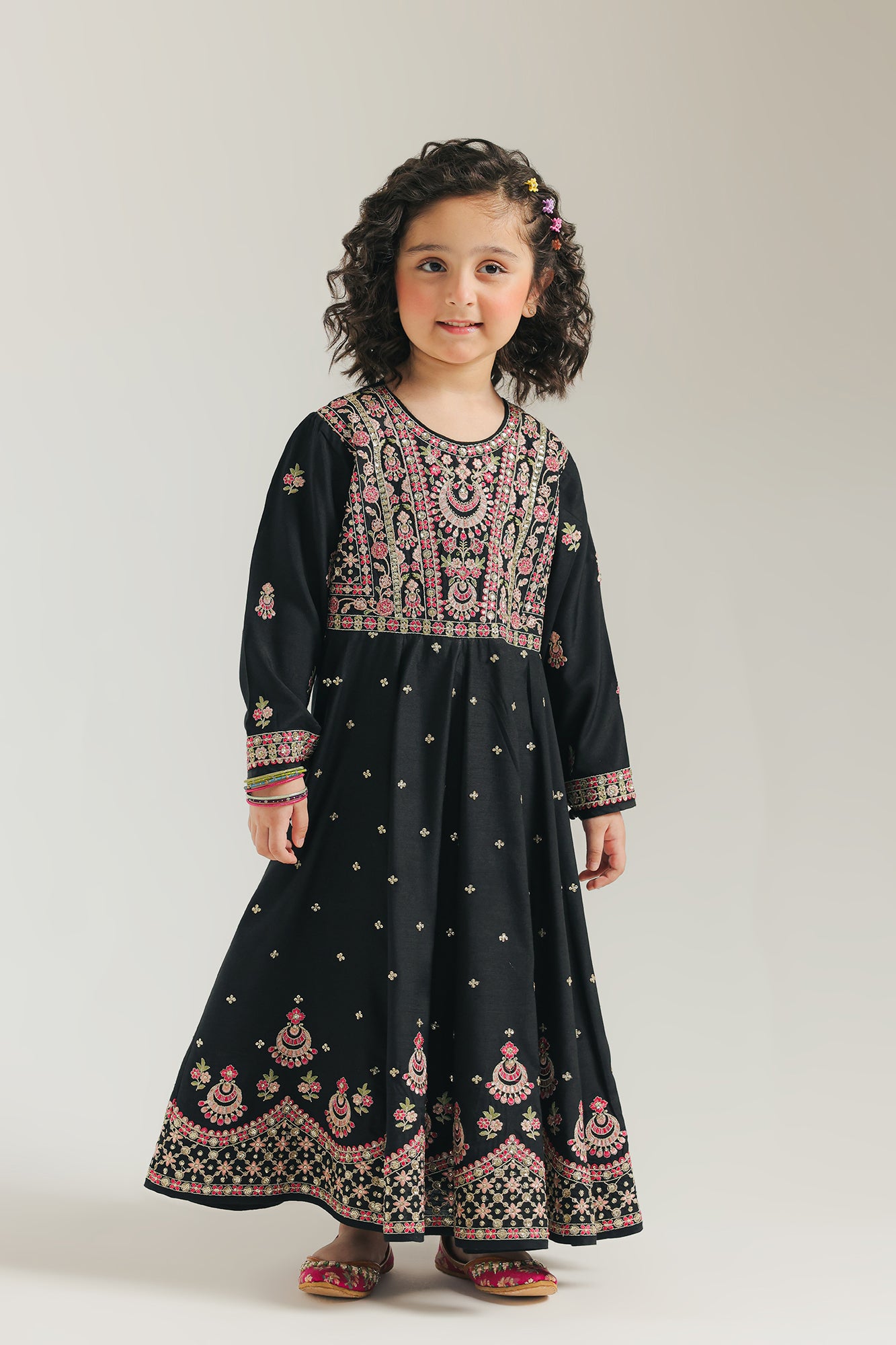 EMBROIDERED DRESS (E0822/404/902)