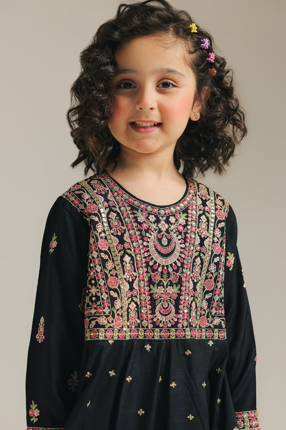 EMBROIDERED DRESS (E0822/404/902)