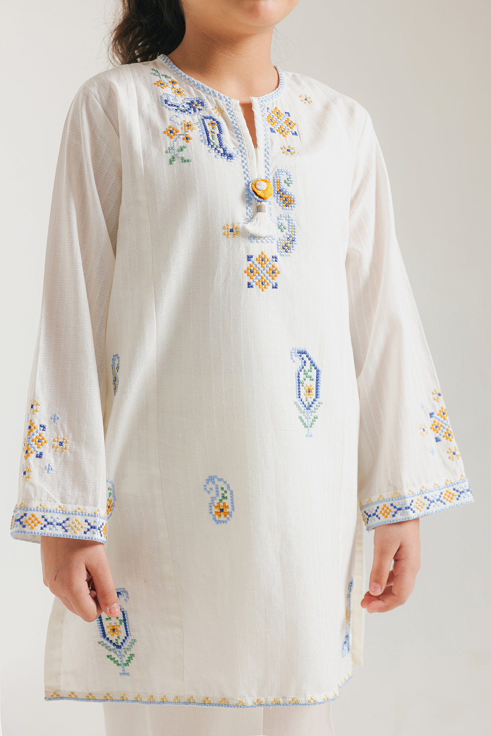 EMBROIDERED SUIT (E1023/402/001)