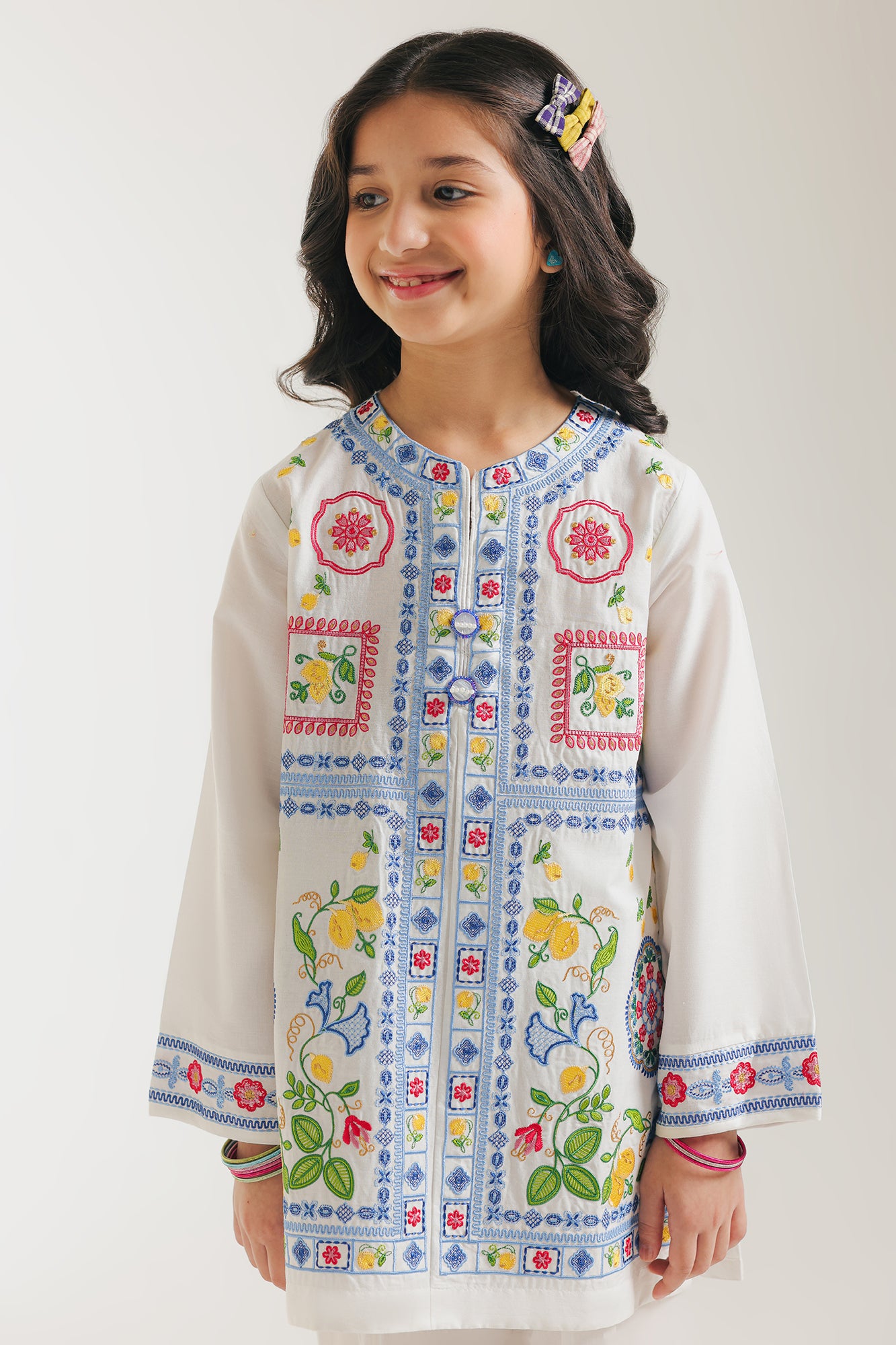 EMBROIDERED SUIT (E402/001/1039)