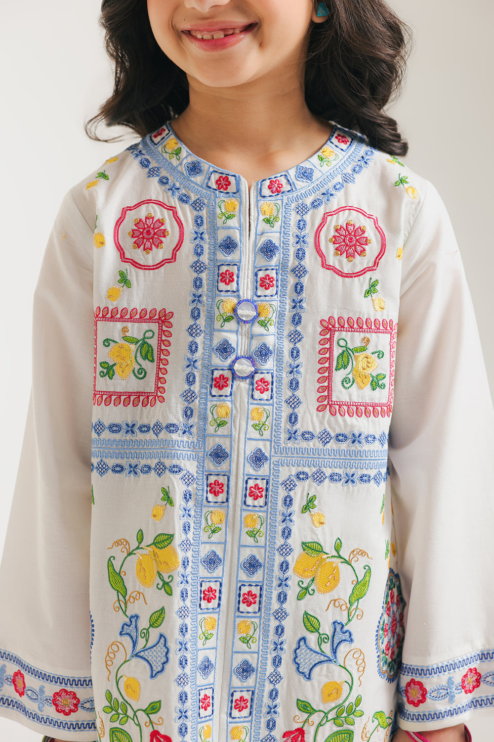 EMBROIDERED SUIT (E402/001/1039)