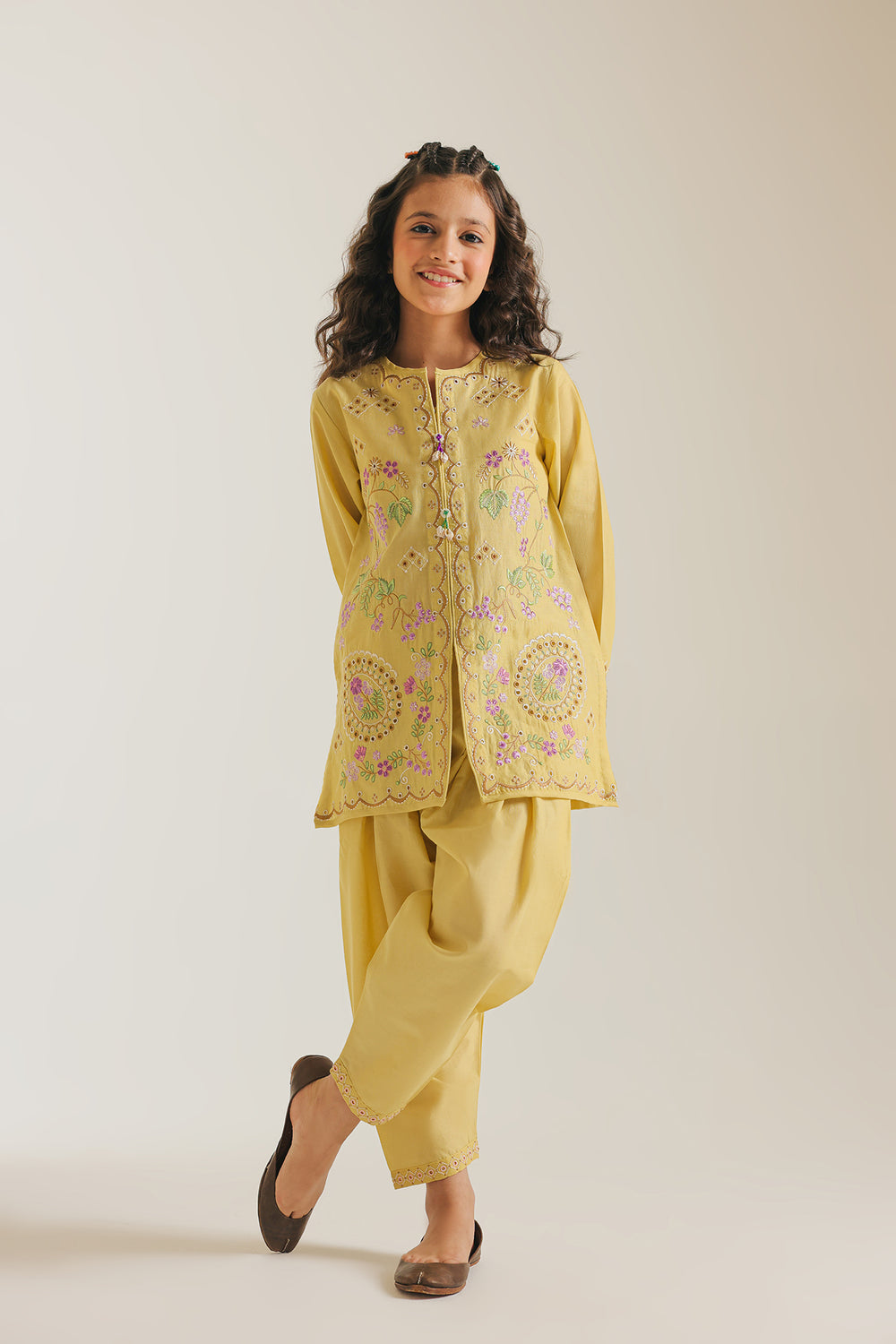 EMBROIDERED SUIT (E1042/402/110)