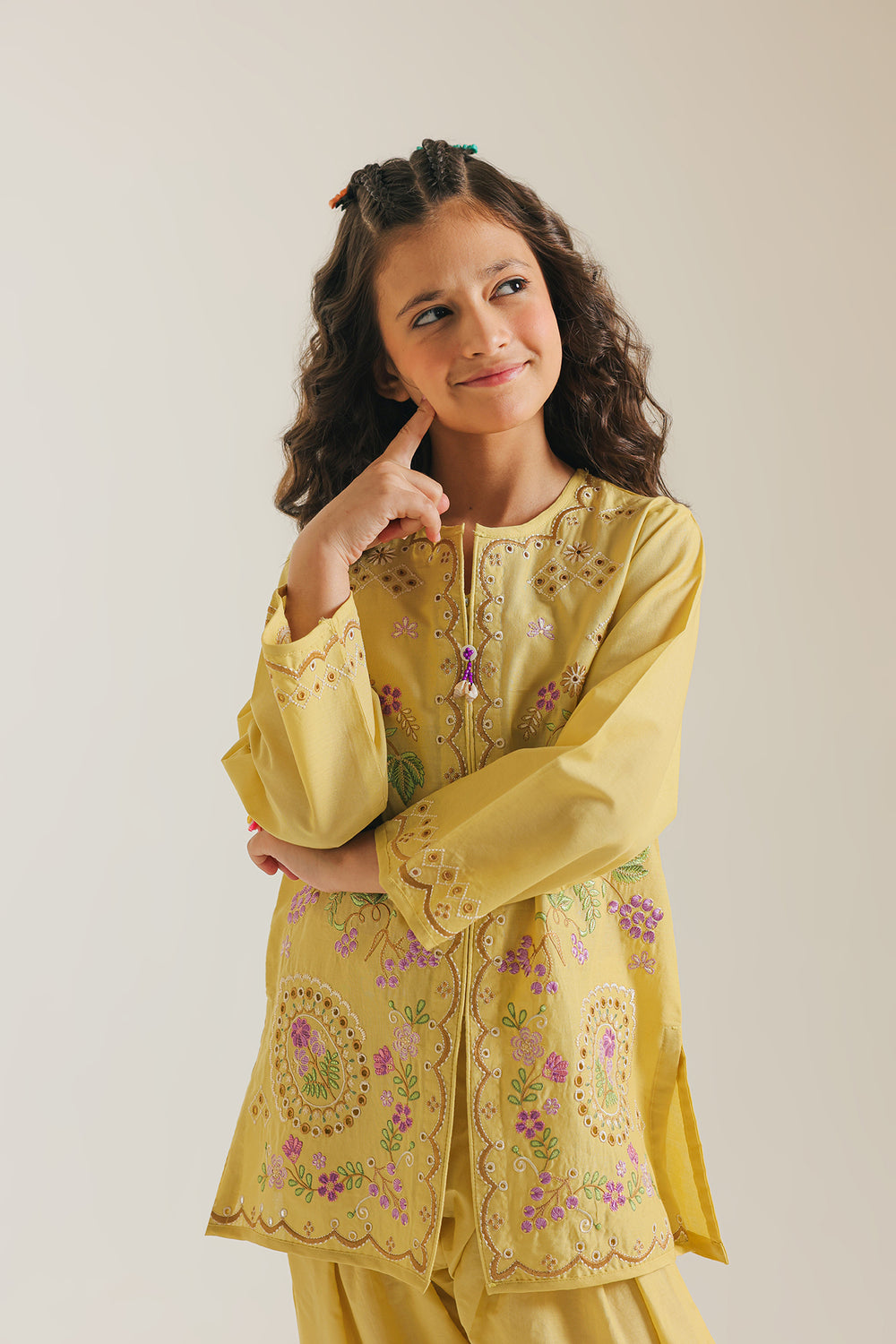 EMBROIDERED SUIT (E1042/402/110)