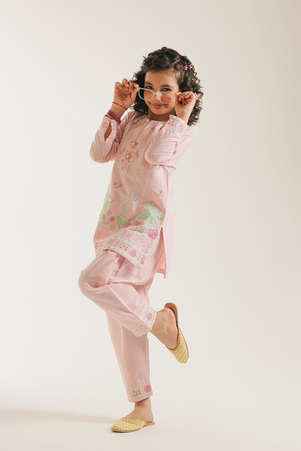 EMBROIDERED SUIT (E1044/402/315)