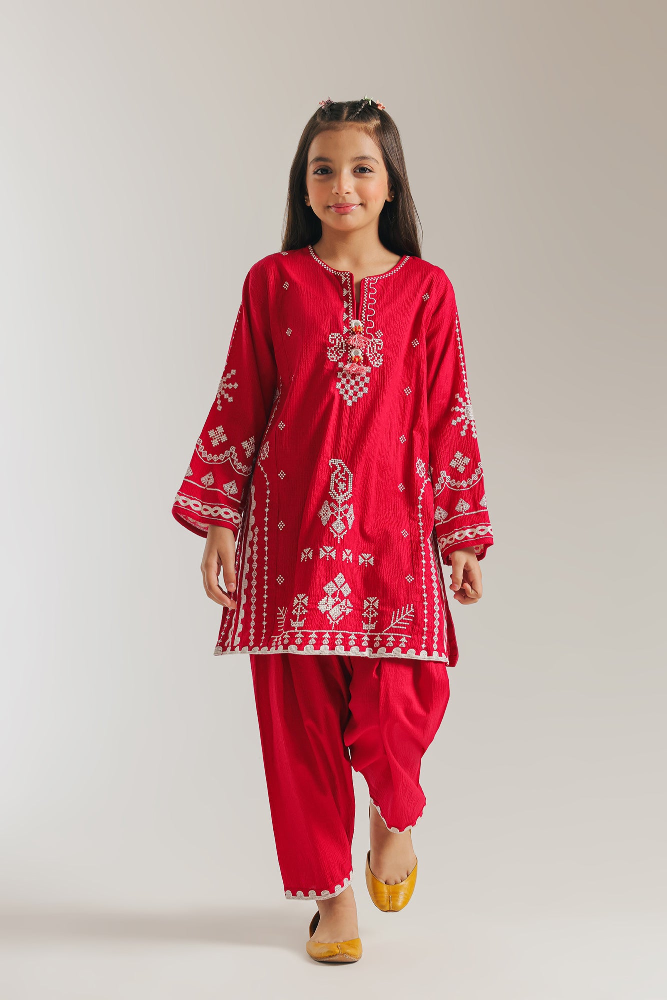 EMBROIDERED SUIT (E1070/402/308)