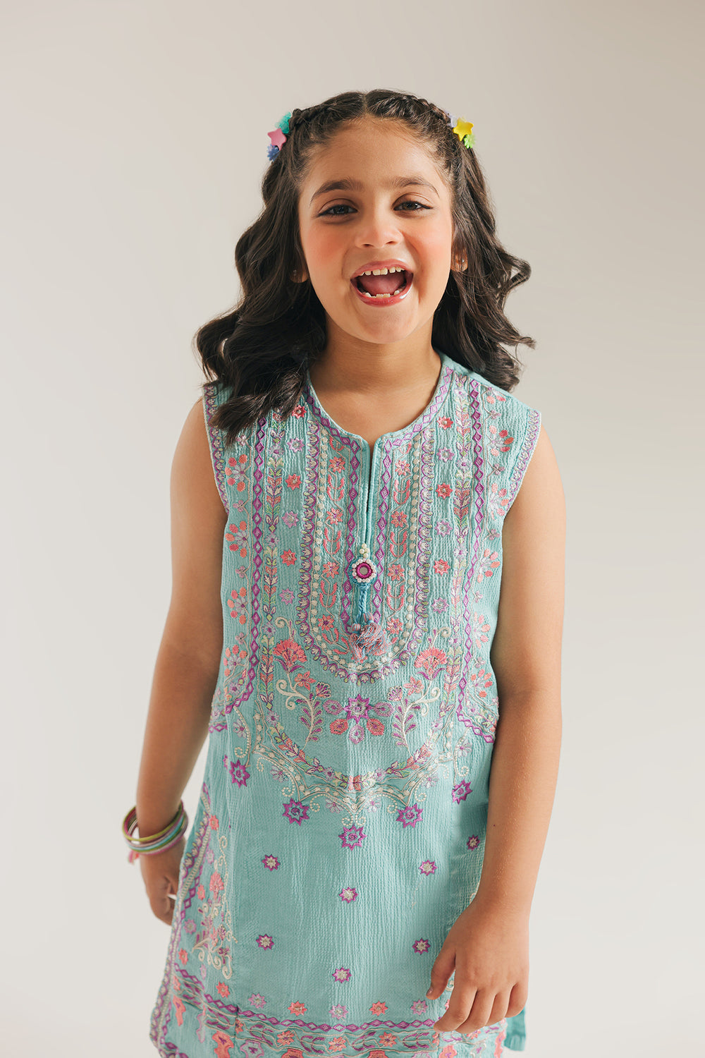 EMBROIDERED SUIT (E1071/402/616)