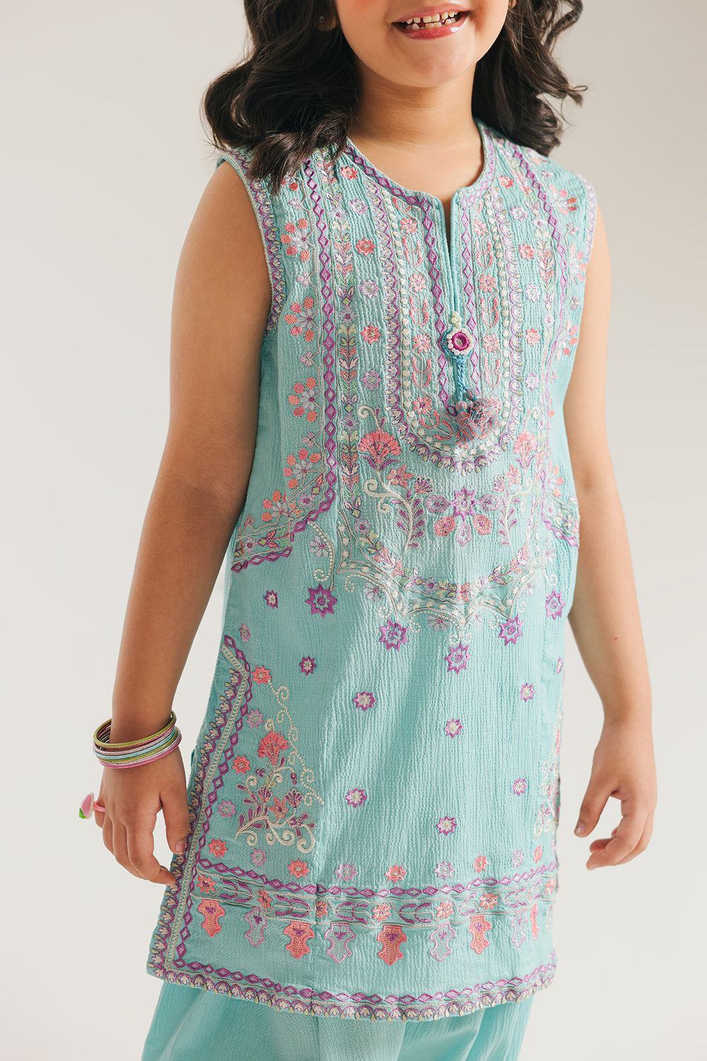 EMBROIDERED SUIT (E1071/402/616)