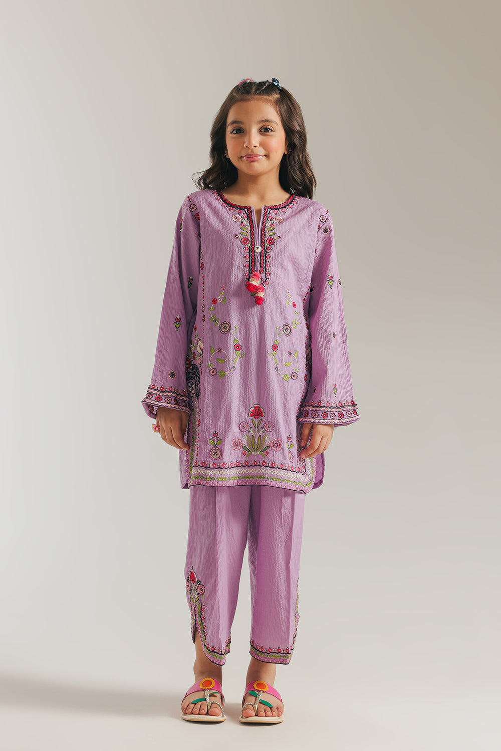 EMBROIDERED SUIT (E1072/402/513)