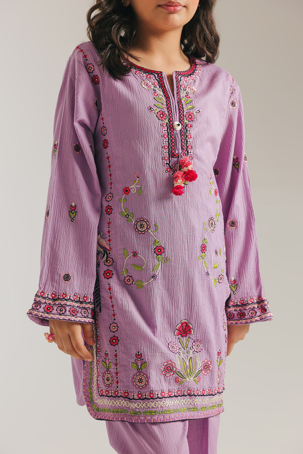 EMBROIDERED SUIT (E1072/402/513)