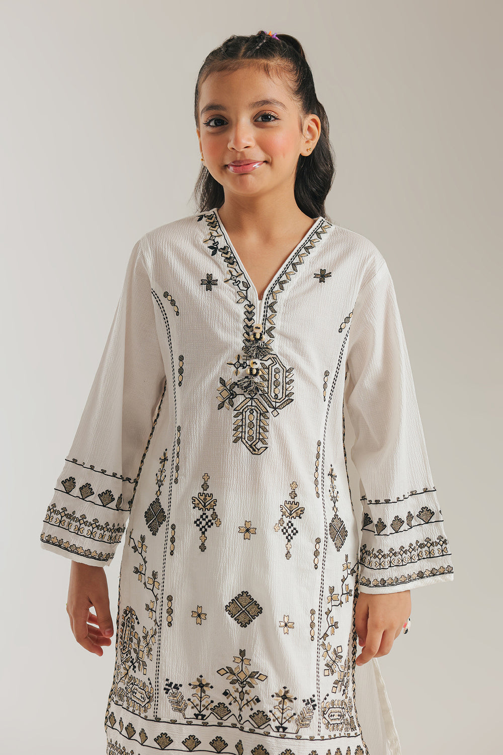 EMBROIDERED SUIT (E1073/402/003)