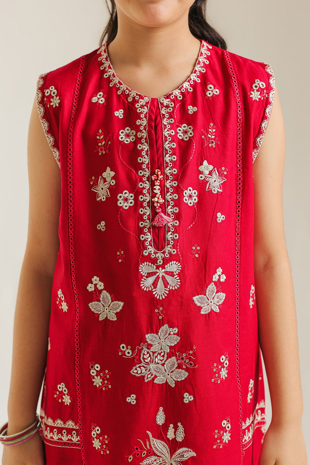 EMBROIDERED SUIT (E1077/402/304)