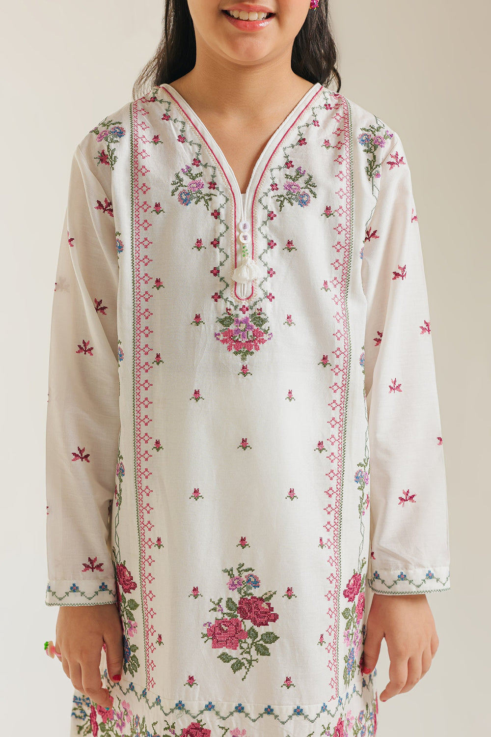 EMBROIDERED SUIT (E1205/402/003)