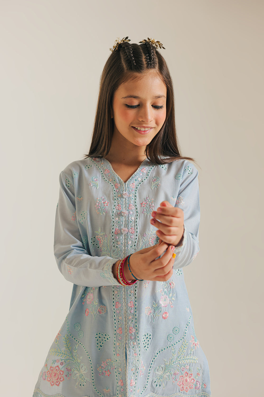 EMBROIDERED SUIT (E1214/402/720)