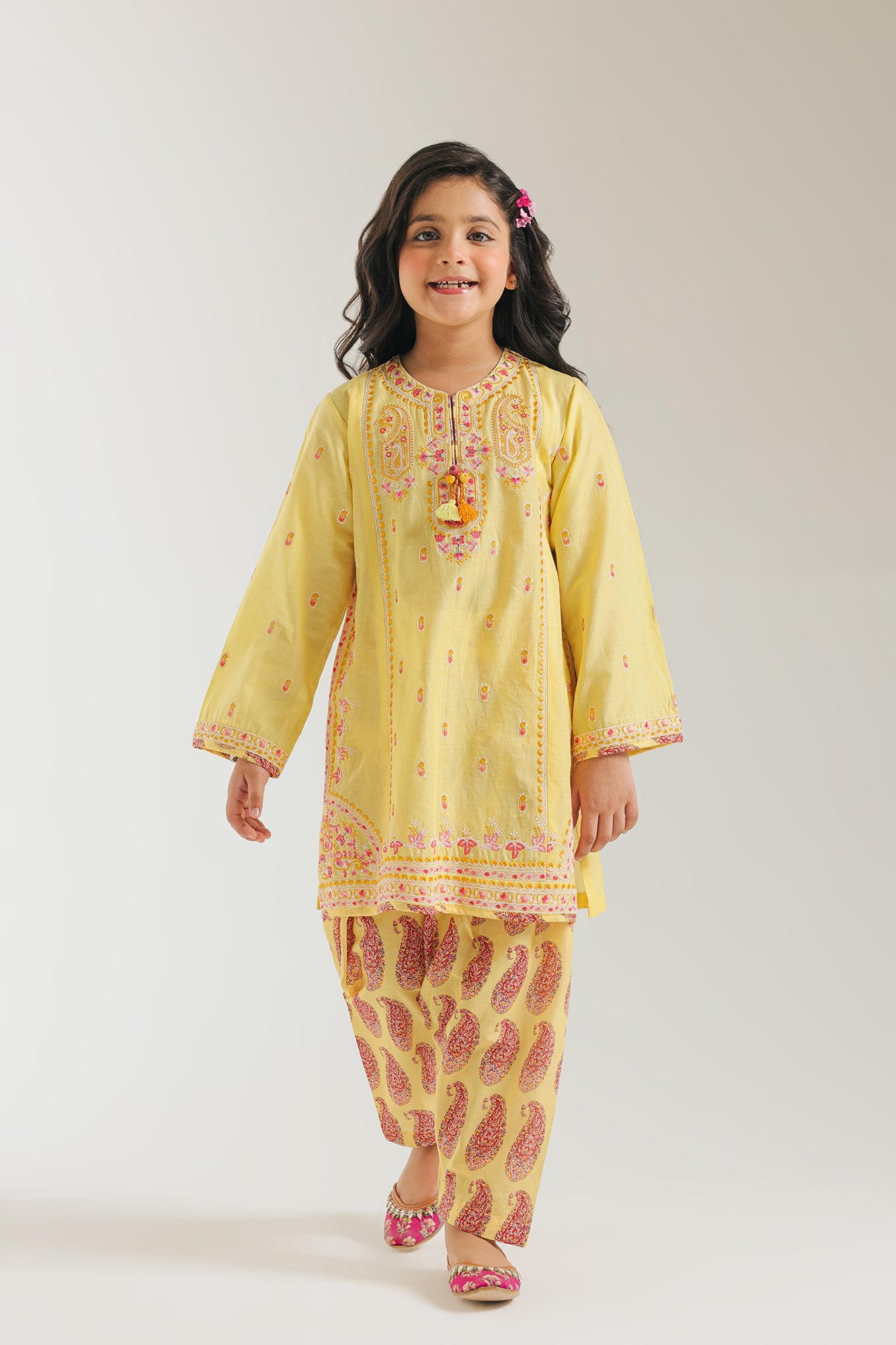 EMBROIDERED SUIT (E1232/402/129)