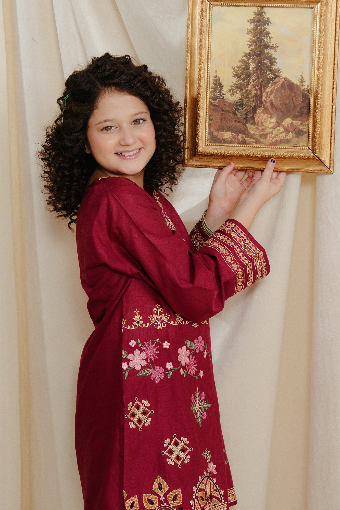 EMBROIDERED SUIT (E402/416/1050)