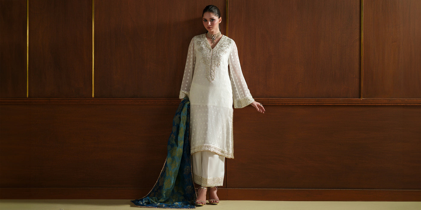 EMBROIDERED SUIT (E0785/104/001)